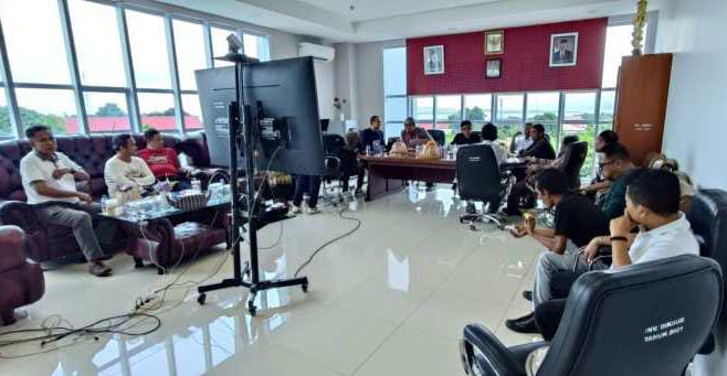 Disdikbud Sulbar Entry Meeting Bersama Inspektorat, Pendampingan Penyelesaian Tindak Lanjut Rekomendasi BPK