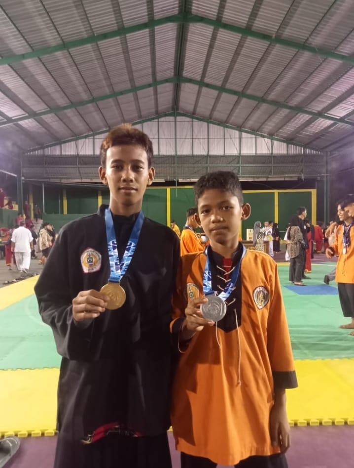 Pelajar SMPN 4 Parepare Sabet Emas dan Perak Kejuaraan Pencak Silat Wali Kota Cup
