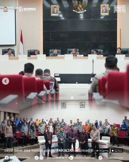 Bapenda Makassar Hadiri Rakor Program Pencegahan Korupsi Terintegrasi