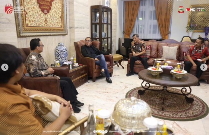 Danny Pomanto Terima Kunjungan Tim BRIN