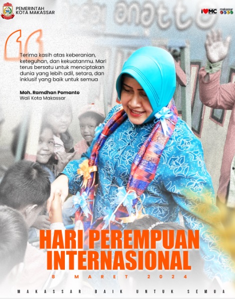 Pemkot Makassar Ucapkan Selamat Hari Perempuan Internasional