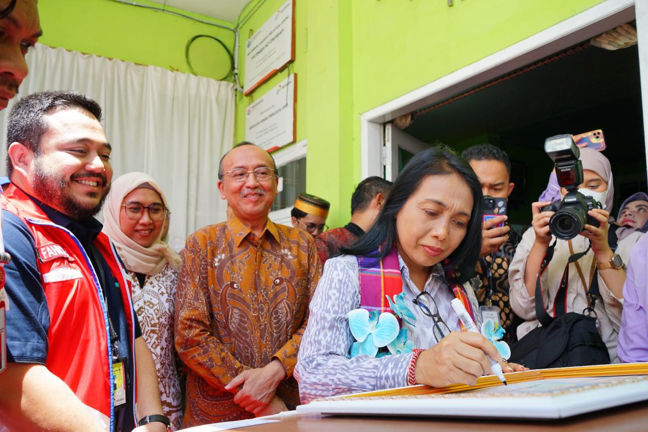 Menteri PPPA RI Apresiasi Pertamina, Hadirkan Program Pemberdayaan Perempuan dan Perlindungan Anak Berkelanjutan melalui SAPD