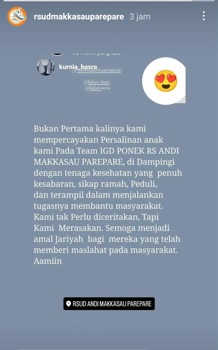 Pelayanan IGD Ponek RSUD Andi Makkasau Dipuji Masyarakat 