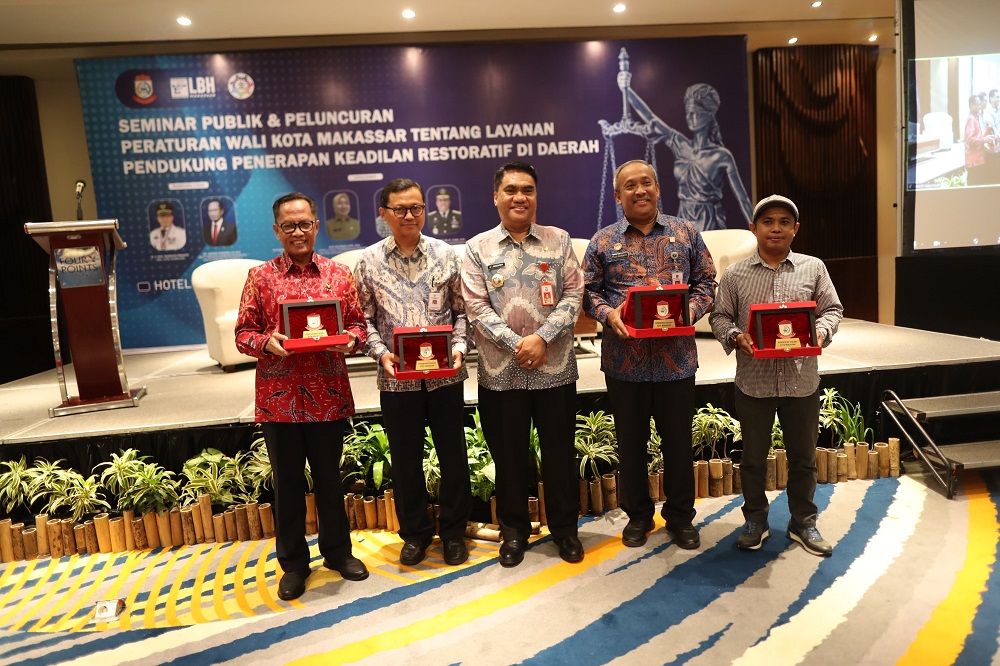 Pemkot Makassar Luncurkan Perwali dan Gandeng Berbagai Pihak untuk Penerapan Keadilan Restoratif