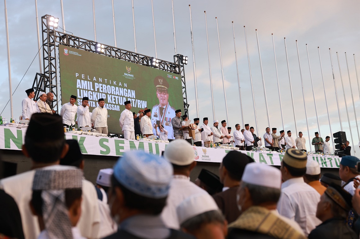 Optimalisasi Penyaluran Zakat, Pj RT-RW Dilantik Jadi Amil Perorangan oleh Wali Kota Makassar