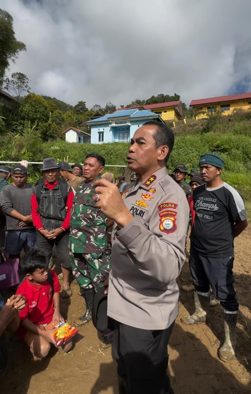 Bahtiar Baharuddin Sampaikan Terima Kasih ke Kapolda dan Pangdam yang Turun Langsung ke Lokasi Bencana