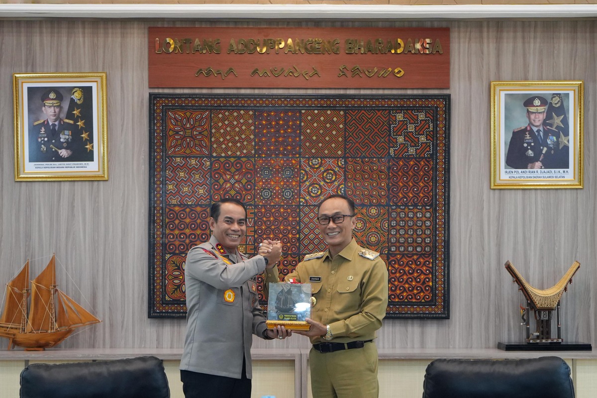 Kunjungi Kapolda Sulsel, Pj Gubernur Prof Zudan Ingin Tingkatkan Sinergi Pemerintahan
