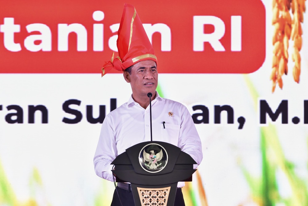 Mentan Andi Amran Sulaiman Berikan Apresiasi ke Pj Gubernur Prof Zudan Saat Kunker di Sulsel