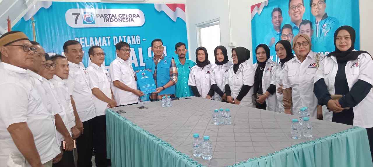 Ambil Formulir, MZ Tegaskan Komitmen Berteman Gelora Menuju Pilkada Parepare