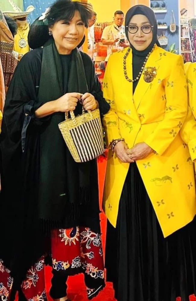 Hadiri HUT Dekranas ke-44 Tahun di Solo, Auliah Yaumil Perlihatkan Produk Kerajinan Tangan dari Pasangkayu Mampu Bersaing 