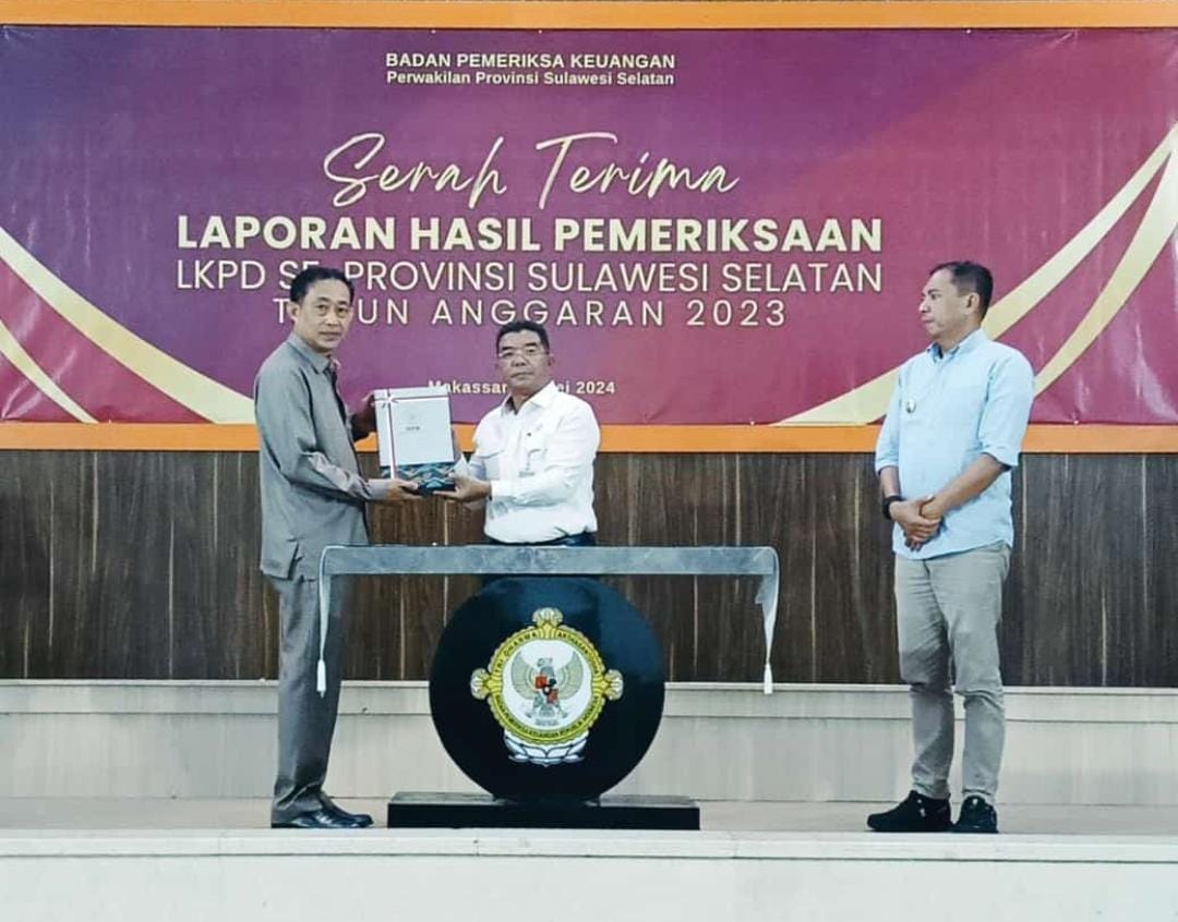 Parepare Kembali Raih Opini WTP dari BPK RI