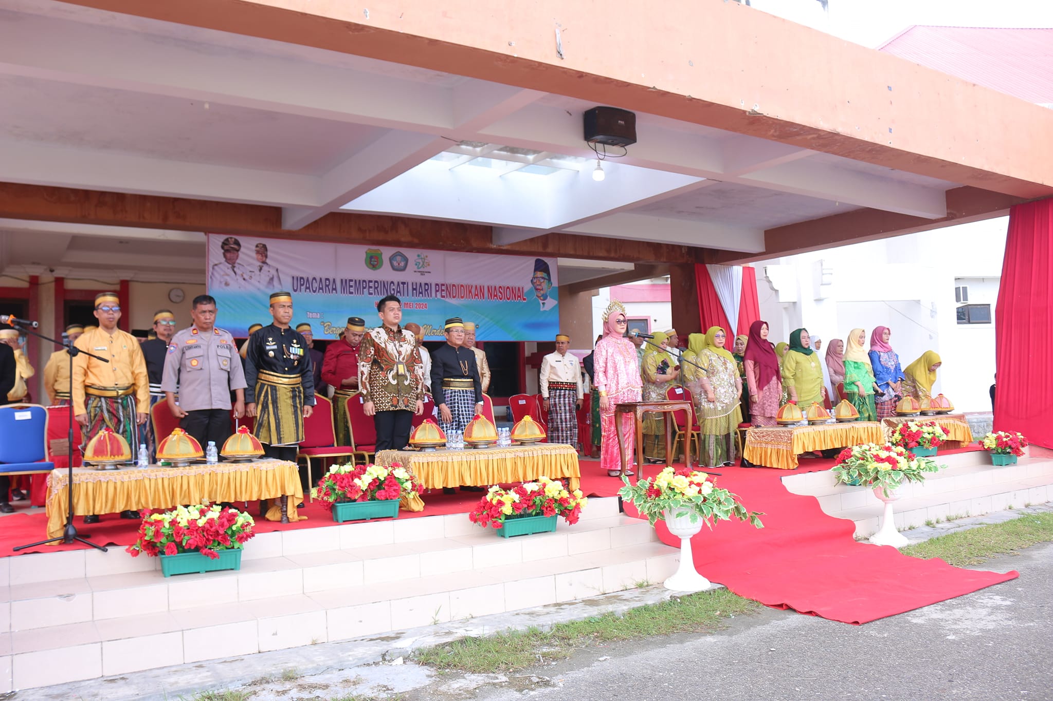 Wabup Pasangkayu Inspektur Upacara Peringatan Hardiknas 2024