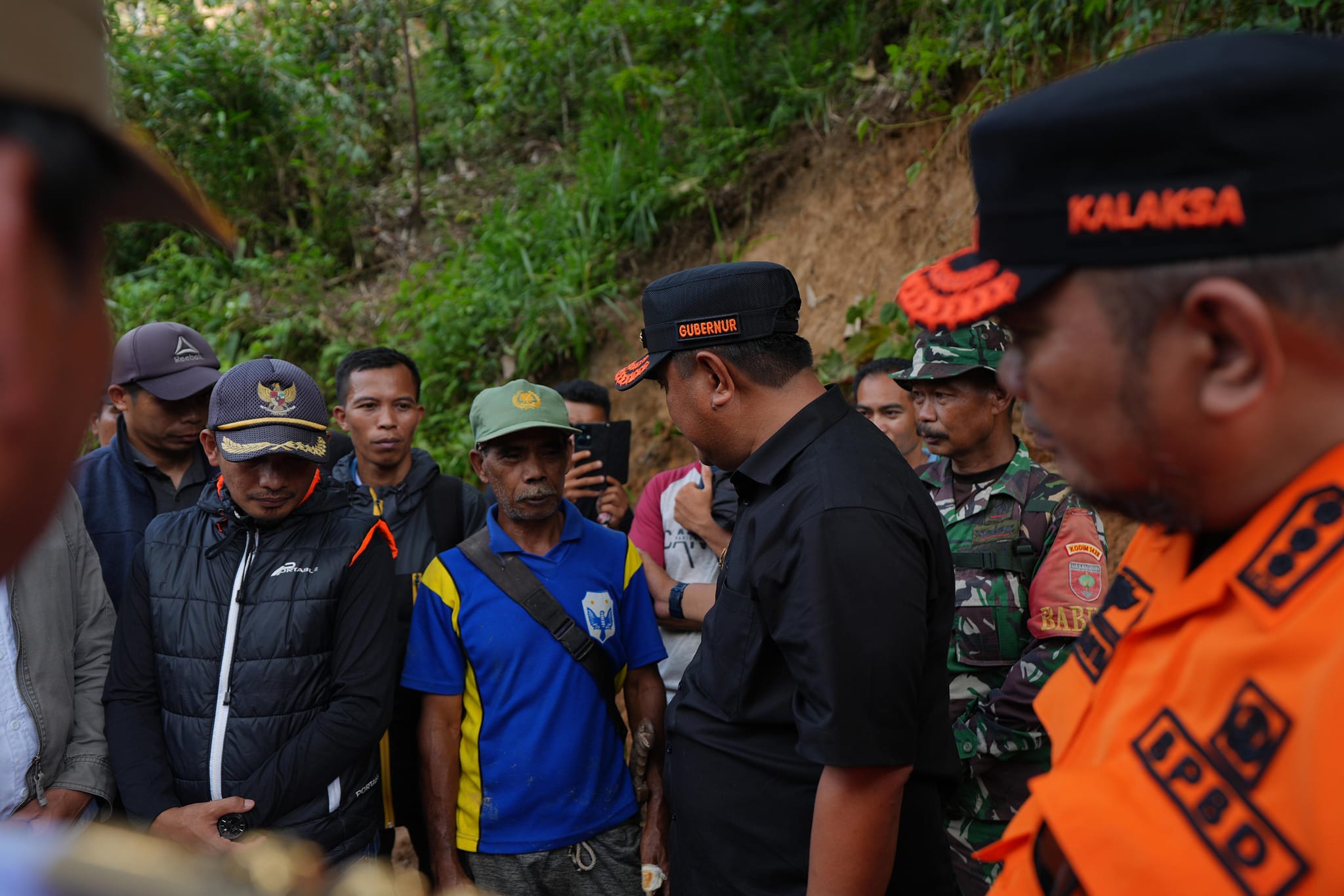 Didatangi Pj Gubernur Sulbar, Korban Longsor Mamasa Sampaikan Terima Kasih 