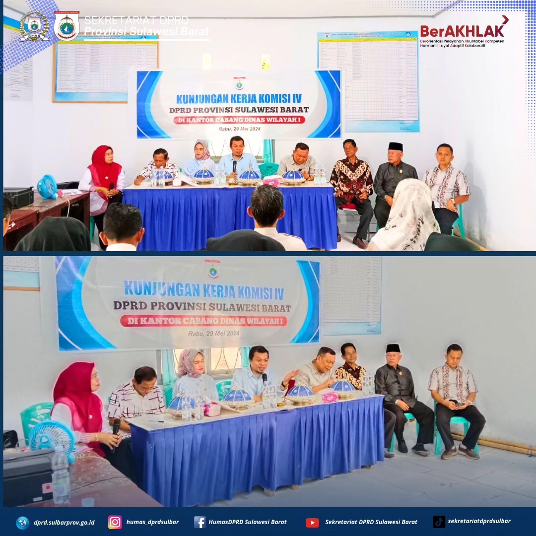 Hamsah Sunuba Bersama Komisi IV DPRD Sulbar Kunker ke Kantor Cabang Disdikbud, UPTD Taman Budaya Hingga Museum Buttu Caping