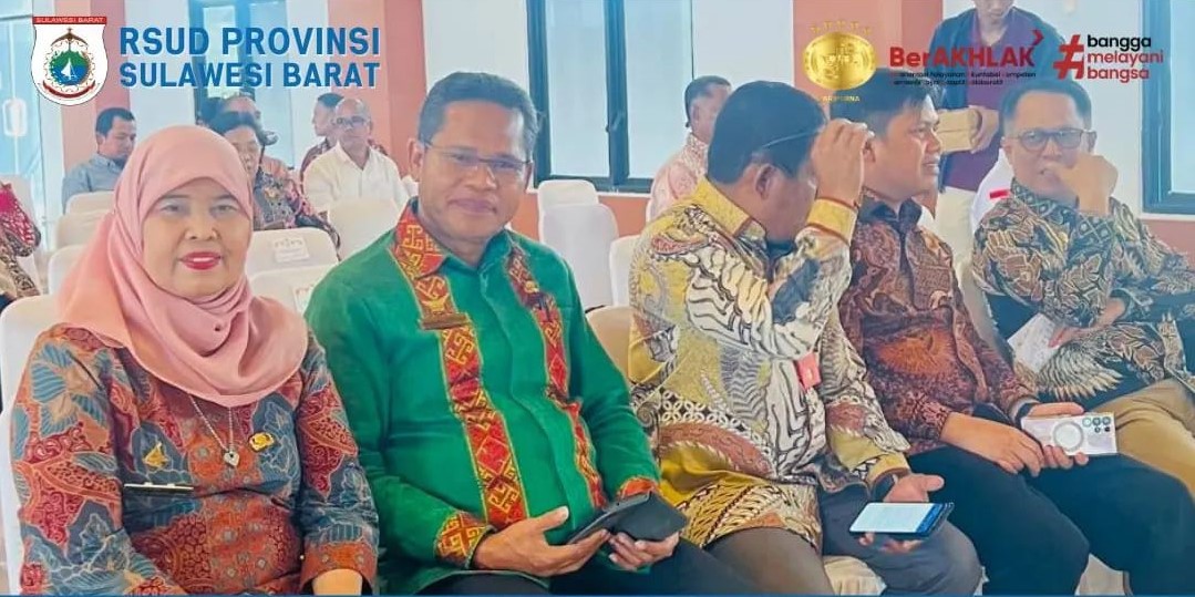 Direktur RSUD Sulbar Hadiri Rakor dan Pengarahan 8 Agenda Prioritas Pj Gubernur
