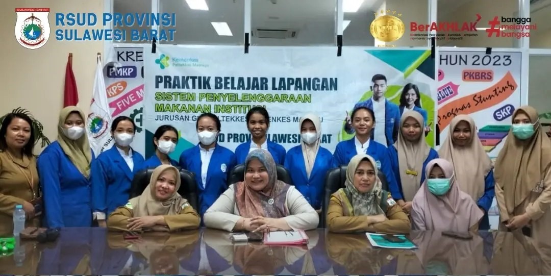 RSUD Sulbar Terima Mahasiswa PBL SPMI Poltekkes Kemenkes Mamuju
