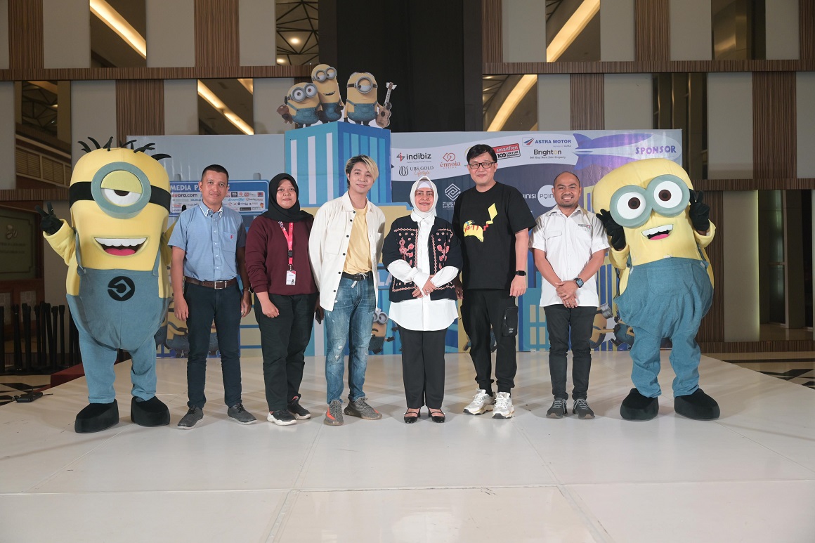 Kadis Pariwisata Hadiri Pembukaan Bazar MTF Market Minions Land di Mal PIPO 