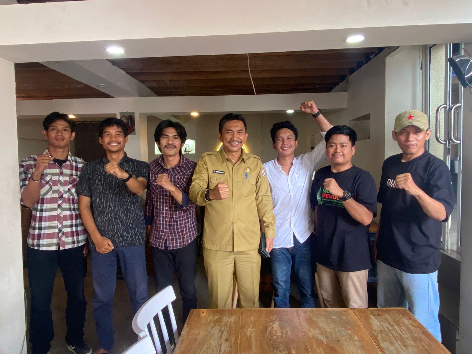 Bertemu Kadis Dikbud Sulbar, Pemuda-Mahasiswa di Majene Ingin Terlibat dalam Penanganan ATS