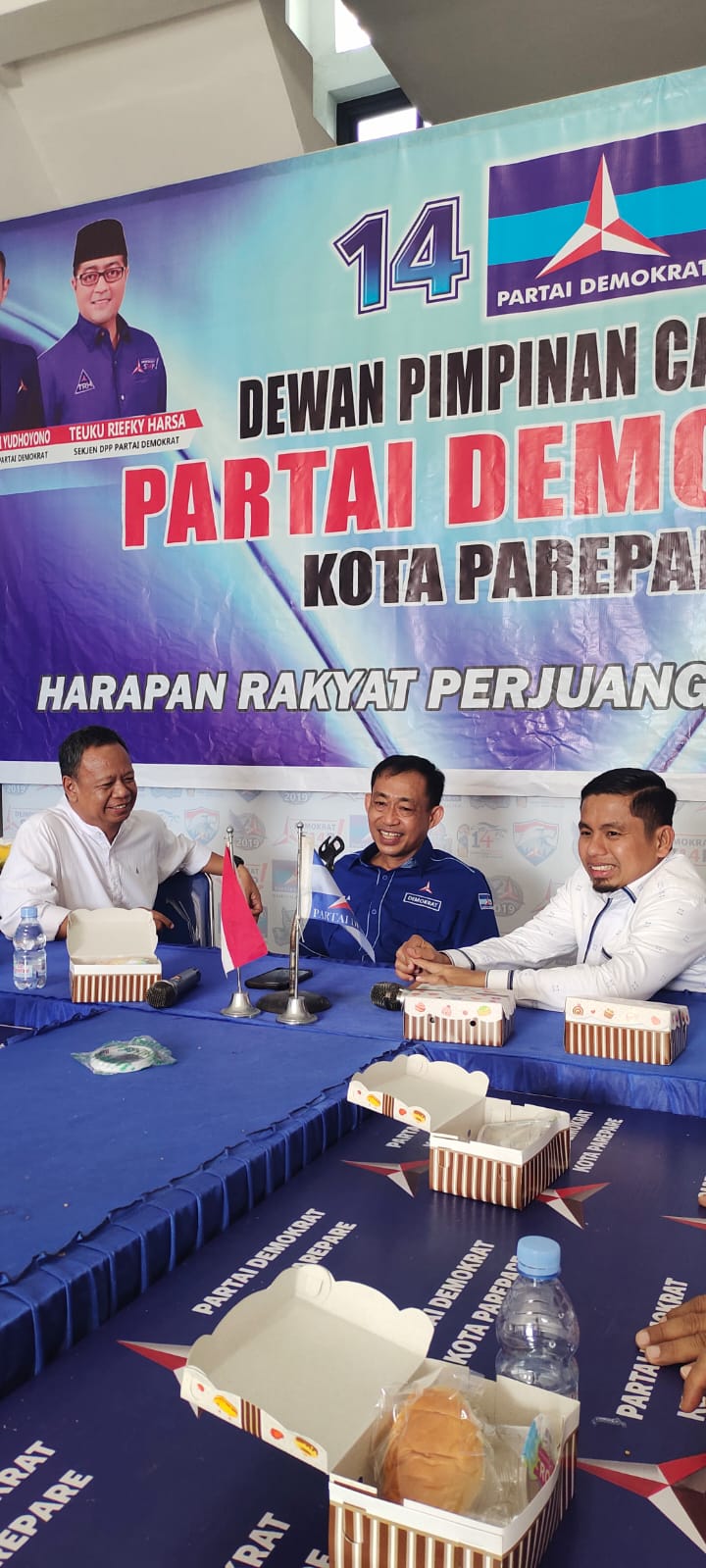 Bacawalkot Parepare TSM Disambut RSA di Demokrat: TSM Akui Lahir dari "Rahim" Demokrat 
