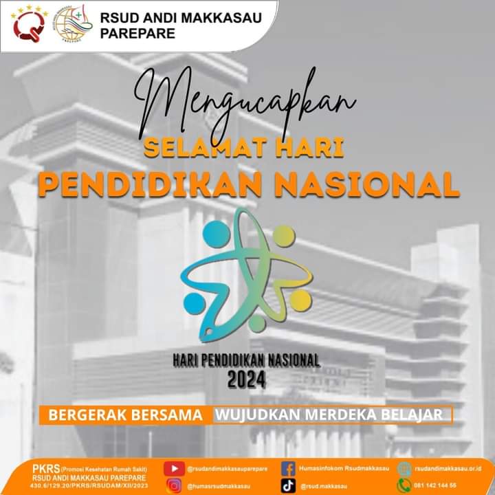 RSUD Andi Makkasau Ucapkan Selamat Hari Pendidikan Nasional, Lanjutkan Merdeka Belajar