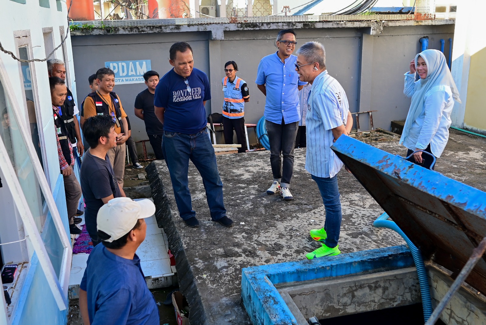 Dirut PDAM Makassar Pastikan Kebutuhan Air Bersih Terpenuhi di Asrama Haji