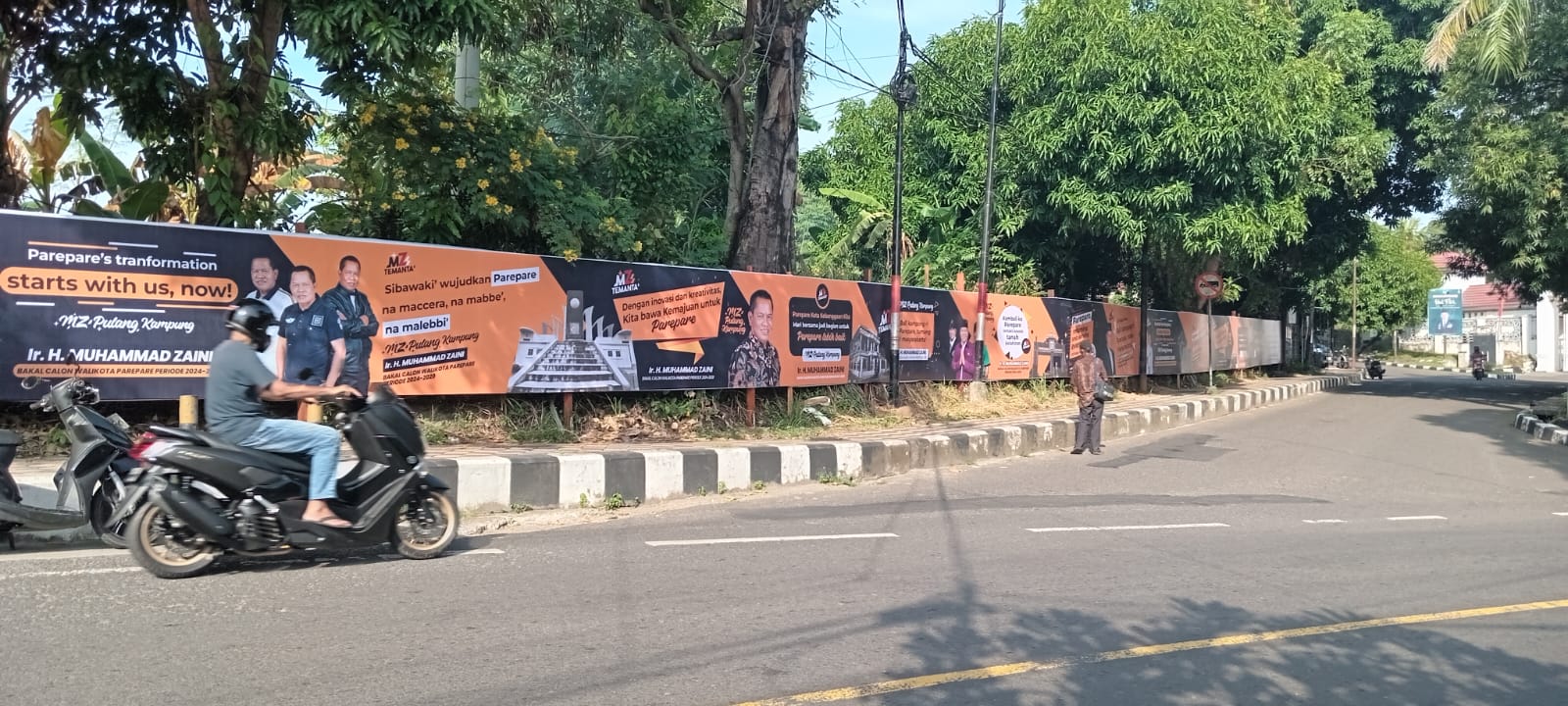 Alat Peraga MZ Penuhi Parepare, Setiap Sudut Mulai Perkotaan Hingga Pelosok, Tertib dan Tidak Melanggar 