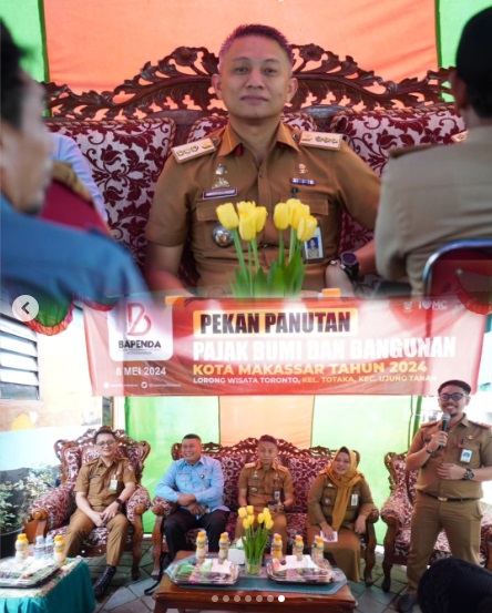 Camat Ujung Tanah Jadi Narasumber pada Kegiatan Pekan Panutan PBB