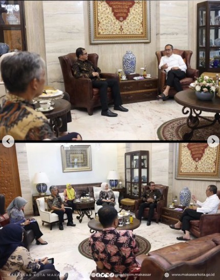 Danny Pomanto Terima Kunjungan Kepala Balai Besar KIPM