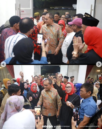 Danny Pomanto Hadiri Halal Bihalal yang Digelar Komunitas Tena Silariang