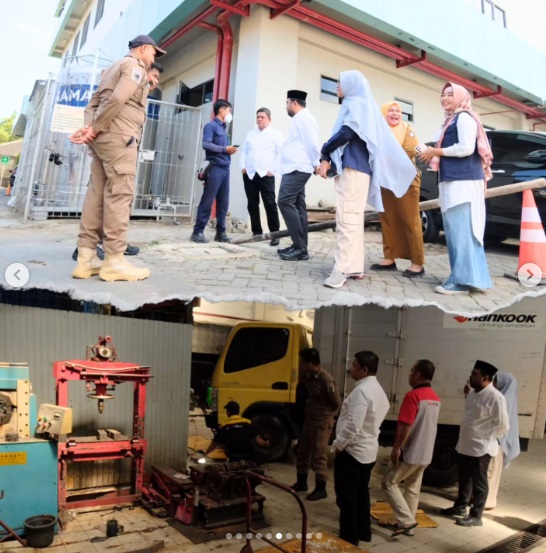 Pansus Limbah B3 DPRD Makassar Sidak ke Sejumlah Rumah Sakit dan Perbengkelan