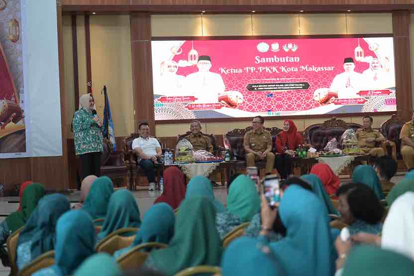 Halal Bihalal di Kecamatan Rappocini, Indira Yusuf Ismail Harap Kerja Sama Seluruh Elemen Masyarakat Bangun Kota Makassar