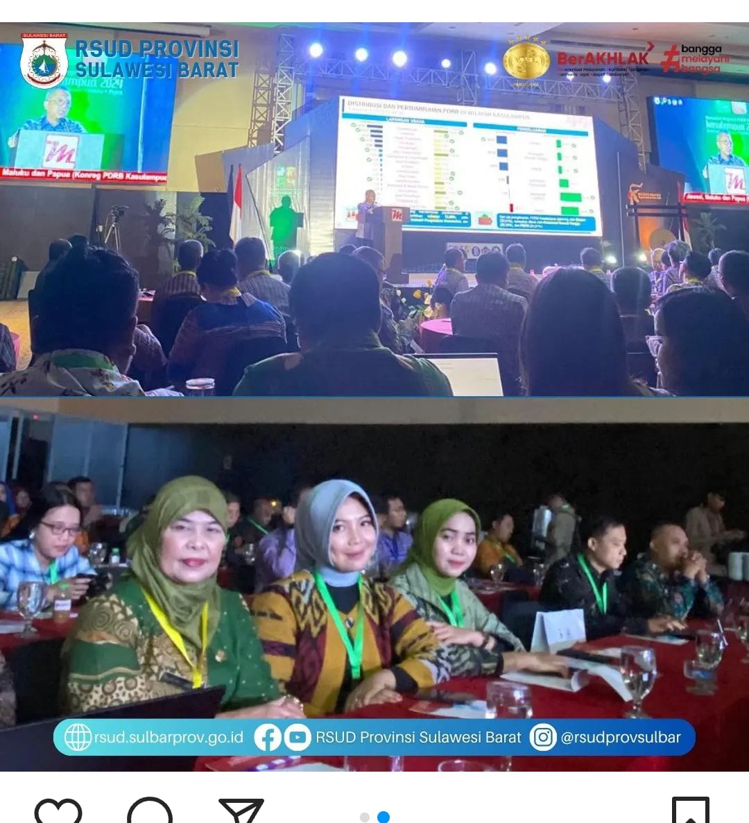 Direktur RSUD Sulbar Hadiri Musrenbang Regional dan Konreg PDRB Sulampapua