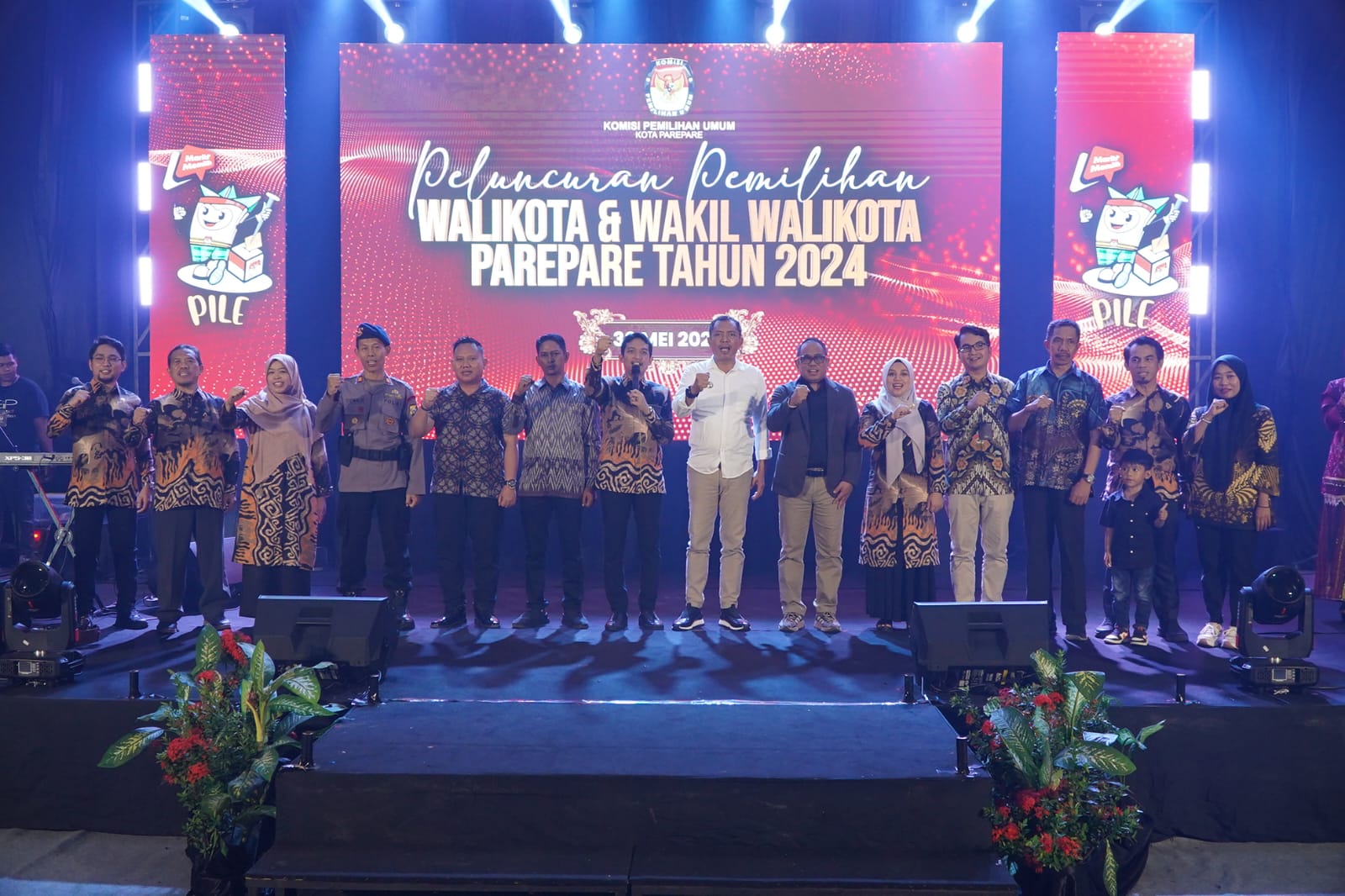 Tahapan dan Maskot Pilwalkot Parepare Resmi Diluncurkan, Pj Wali Kota Akbar Ali Ajak Semua Elemen Sukseskan Bersama 