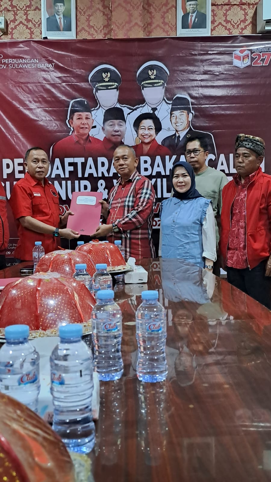 Terima Langsung Pendaftaran AIM Di PDIP Sulbar, Agus Ambo Djiwa: Semua Diterima, Nanti Diputuskan DPP Berdasarkan Hasil Survei