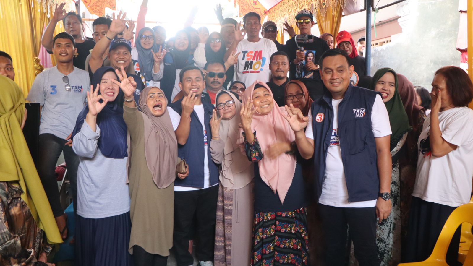 Warga Mallusetasi Ramai-ramai Dukung Tasming-Hermanto, Suarakan Parepare Jadi Lebih Baik 