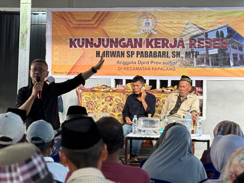 Reses di Papalang, Irwan Pababari Serap Aspirasi Petani, Nelayan hingga Pedagang