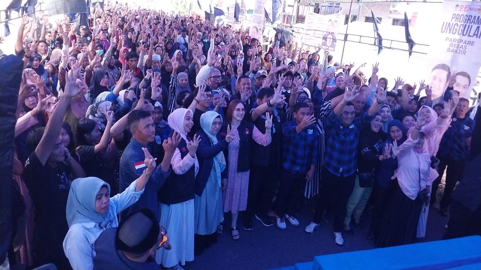 TSM-MO Disambut Antusias di Cappa Galung, Warga Rindukan Pemimpin Dekat, Akrab dan Nyaman dengan Masyarakat 