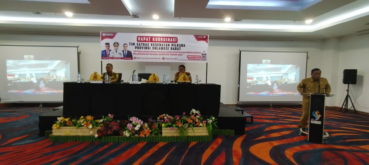Jelang Pilkada, Kesbangpol Sulbar Gelar Rapat Tim Satgas Kesehatan