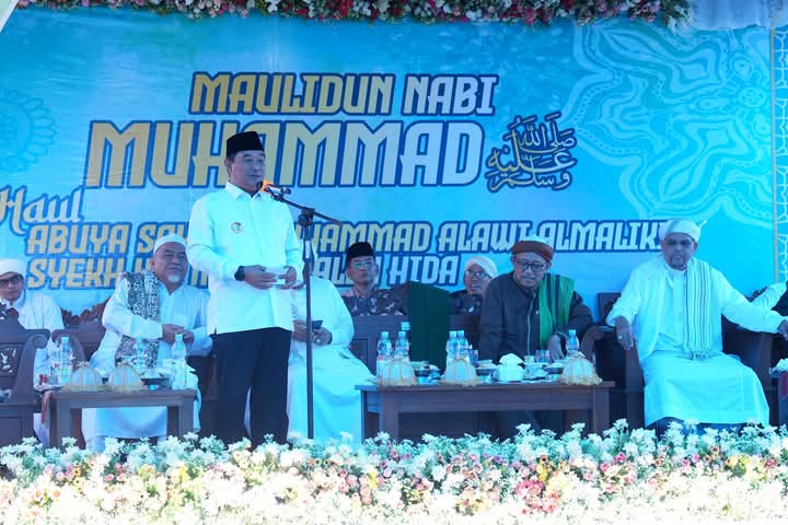 Hadiri Haul KH Muhammad Shaleh di Polman, Pj Gubernur Bahtiar Ucapkan Terima kasih kepada Ulama