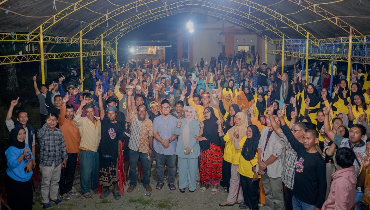 Kampanye di Pangalloang, Arsal Janji Maksimalkan Pelayanan Dasar dan Kelanjutan Pembangunan Infrastruktur