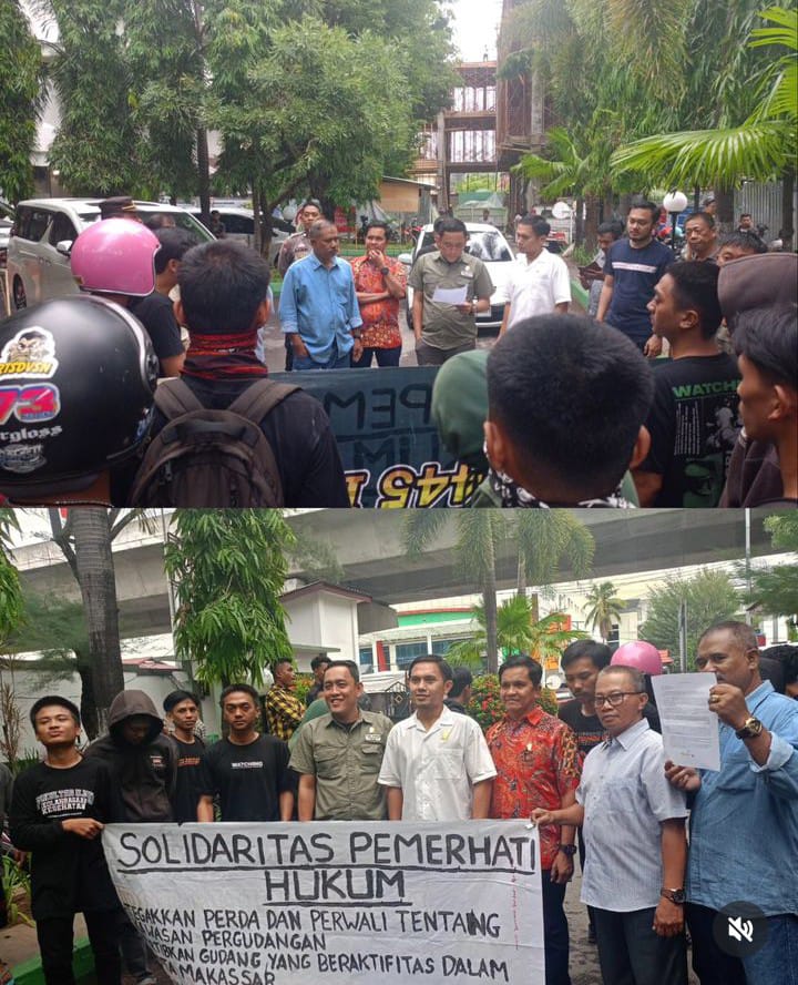 DPRD Makassar Terima Aspirasi Solidaritas Aktivis Pemerhati Hukum Sulsel
