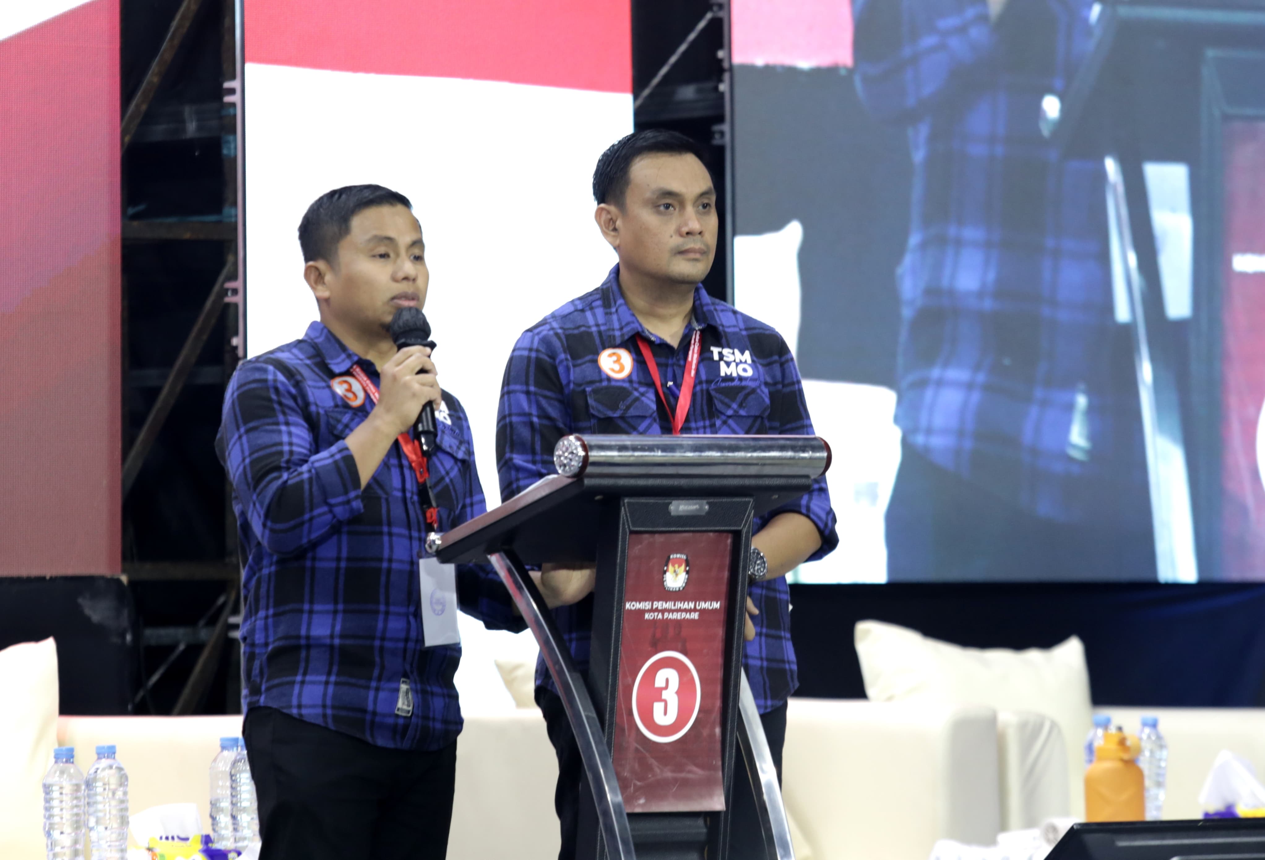 Tasming-Hermanto di Debat Pilkada Parepare, Tegaskan Jaminan Keamanan untuk Wujudkan Kota Ramah Investasi 