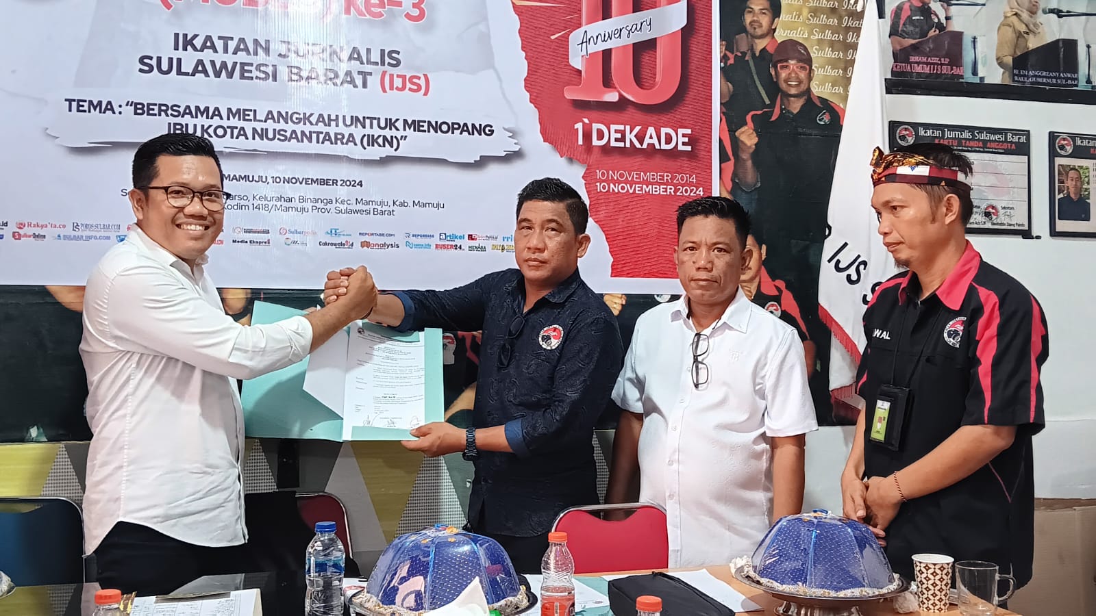 Irham Azis Hattrick Jadi Ketua IJS Sulbar