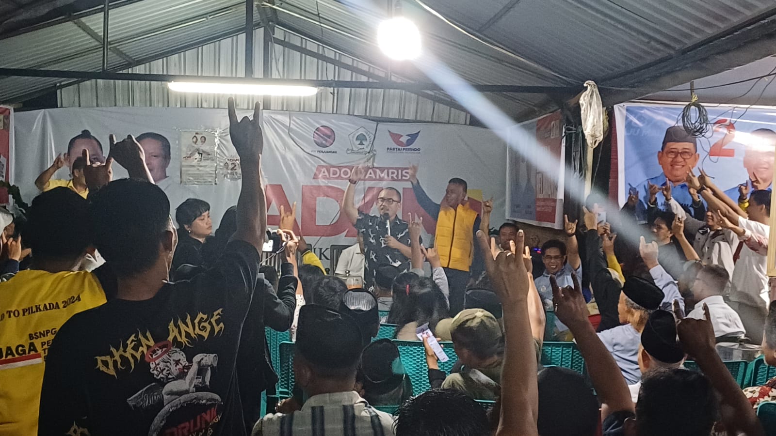 ABM-Arwan Kampanye di Desa Bambu, Optimis Menang 