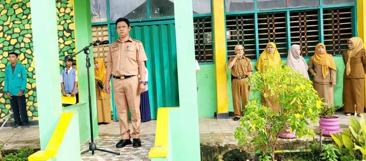 Khidmat, Upacara Hari Pahlawan di SMPN 9 Parepare Ditandai Deklarasi Pelajar Tolak Kekerasan 