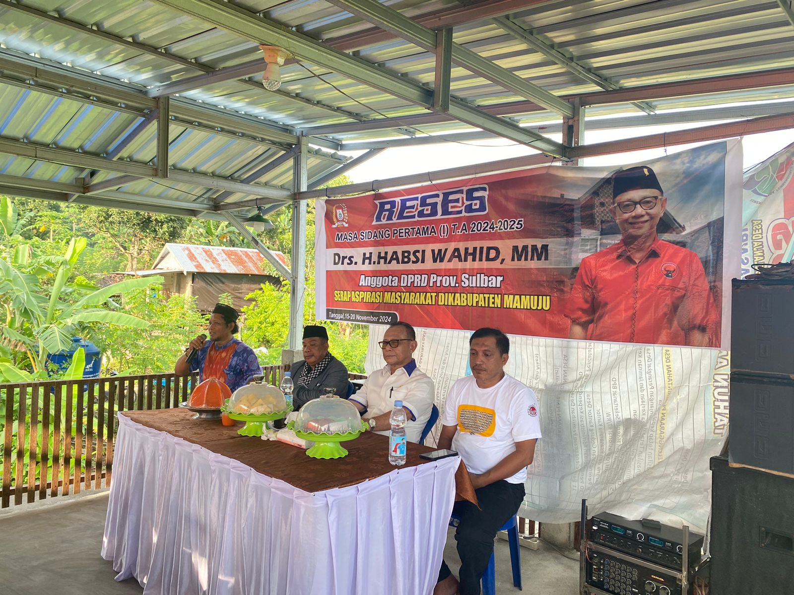 Reses Masa Persidangan Pertama, Habsi Wahid Serap Aspirasi di Tapalang, Tapalang Barat, Kalukku hingga Papalang