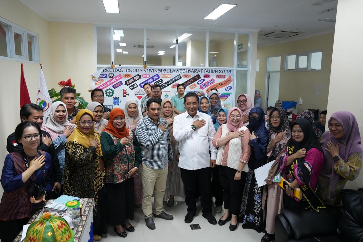 RSUD Sulbar Kembangkan Aplikasi E-Health, Pj Gubernur Bahtiar Sebut Inovasi yang Baik