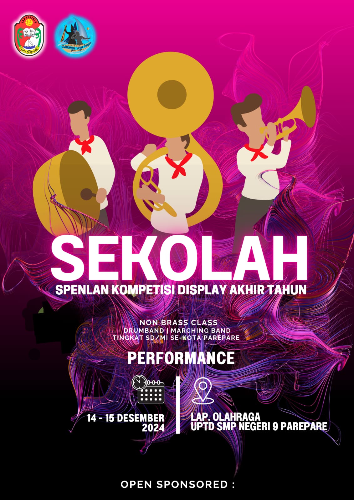 Ayo Saksikan Lomba Marching Band Tingkat SD se-Kota Parepare