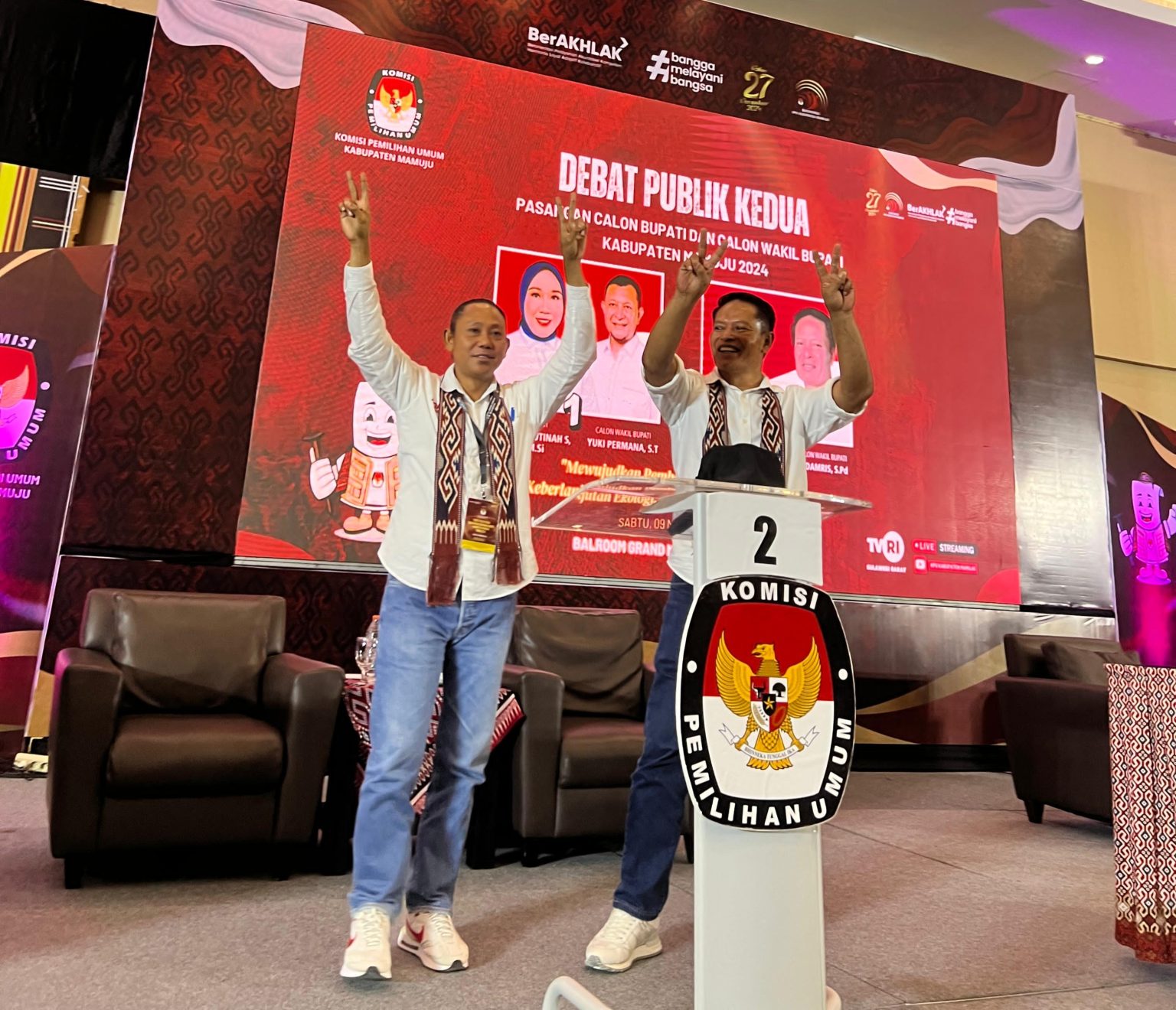 Paslon Adami Ajak Berpilkada Riang Gembira, Biarkan Rakyat Memilih Dengan Cinta