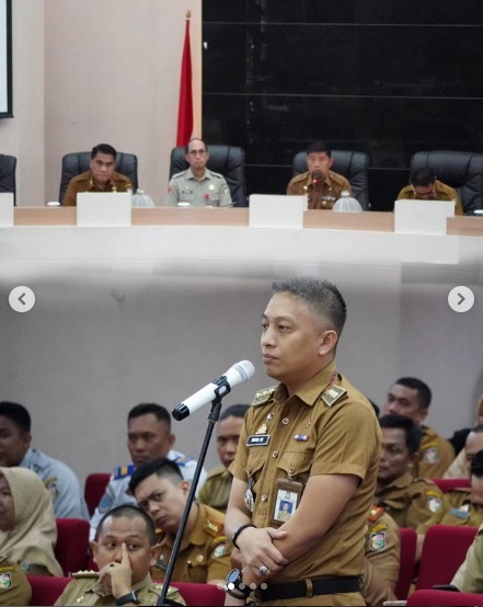 Camat Ujung Tanah Bersama Para Lurah Hadiri Rakor Persiapan Hadapi Musim Penghujan